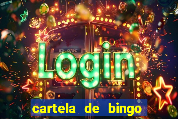 cartela de bingo ate 50 para imprimir